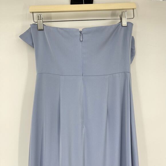 NBD Light Blue Ruffle Maxi Dress - Picture 10 of 14